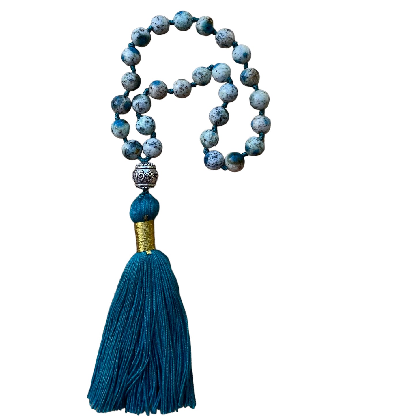 CLARITY, STRENGTH, HOPE, K2 & Auspicious Symbols Pocket Mala 27 Beads
