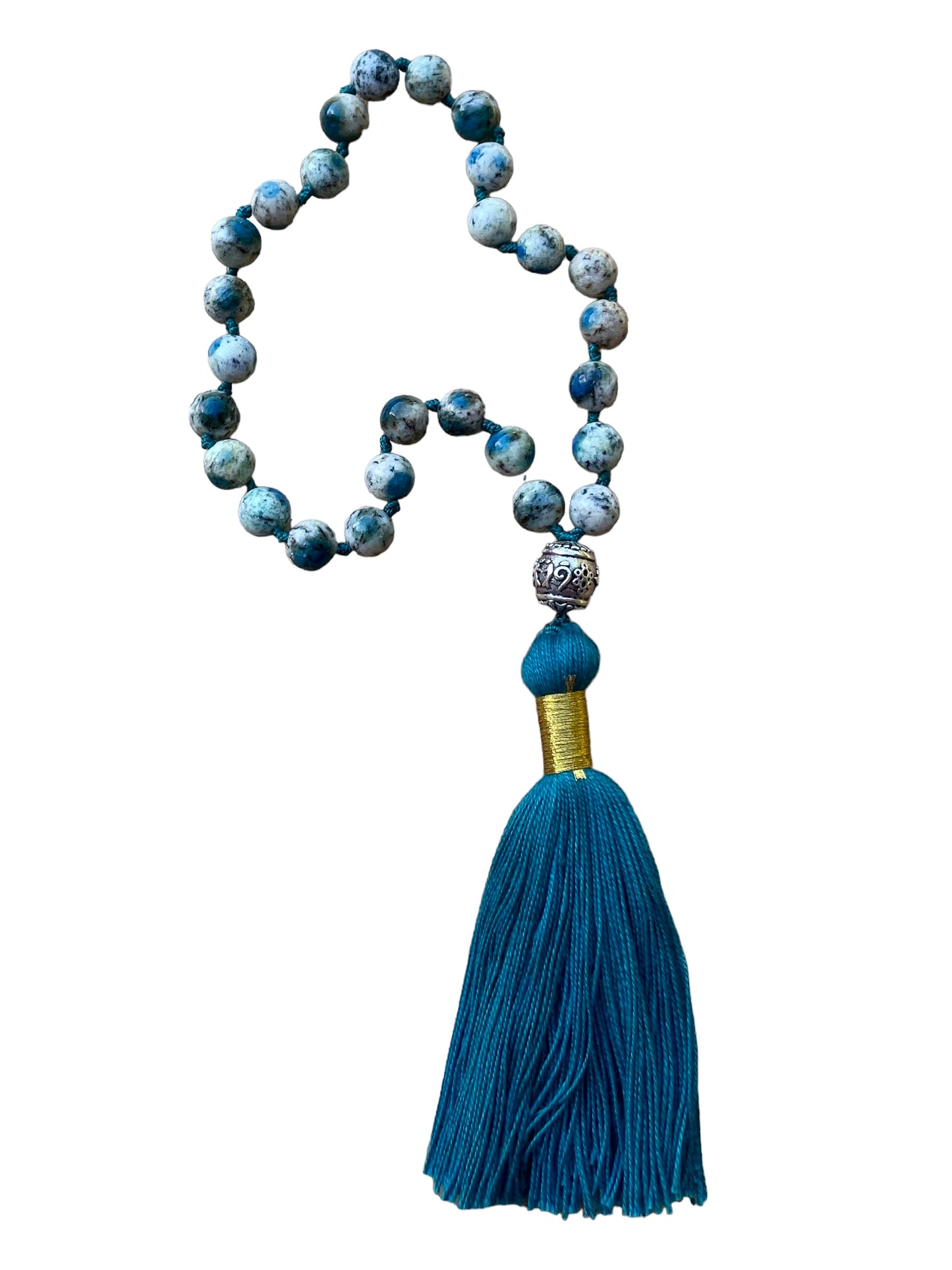 CLARITY, STRENGTH, HOPE, K2 & Auspicious Symbols Pocket Mala 27 Beads